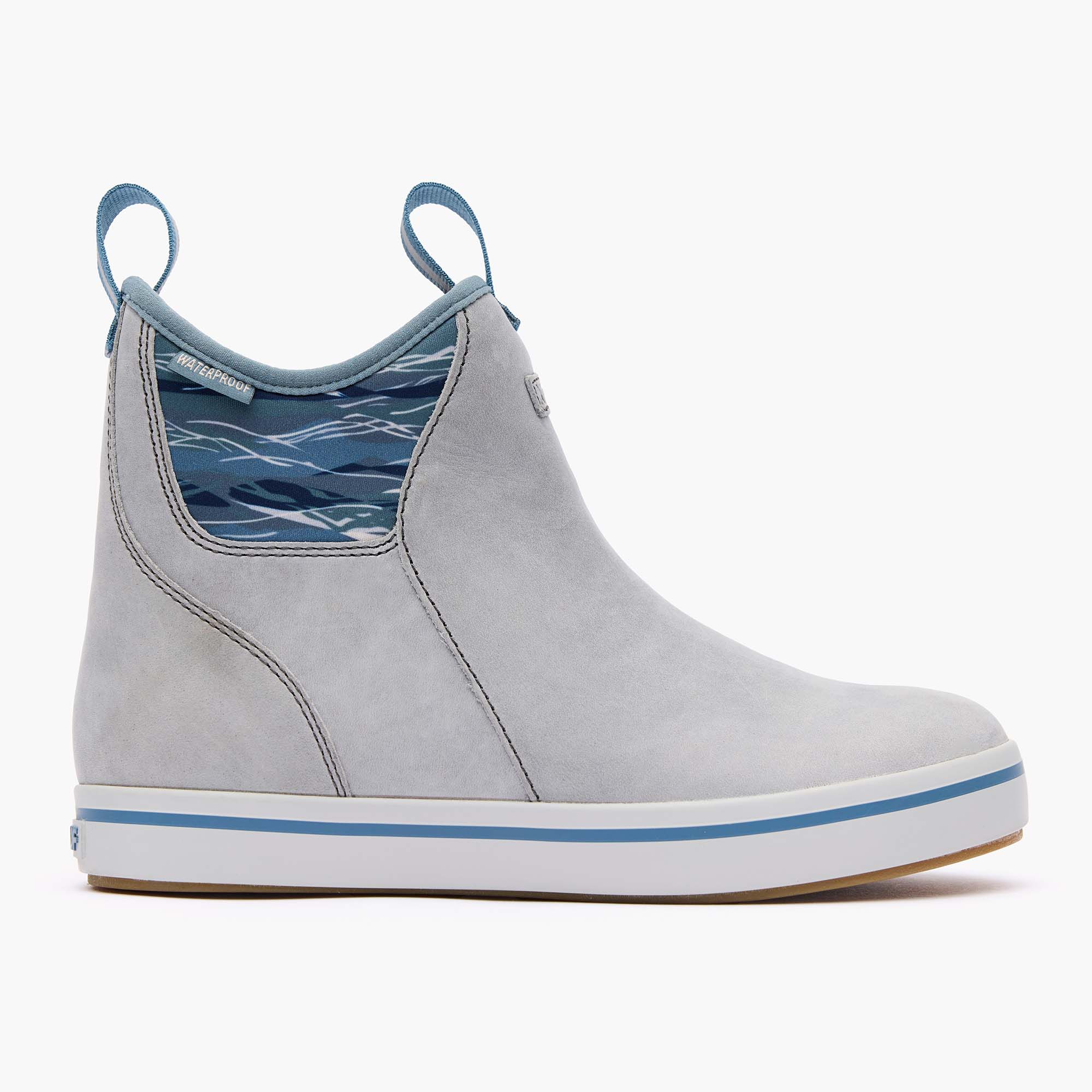 Women's Leather Ankle Deck Boot - Image 3
